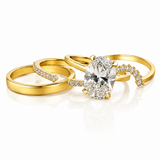 Hailey Set Ring — Gold