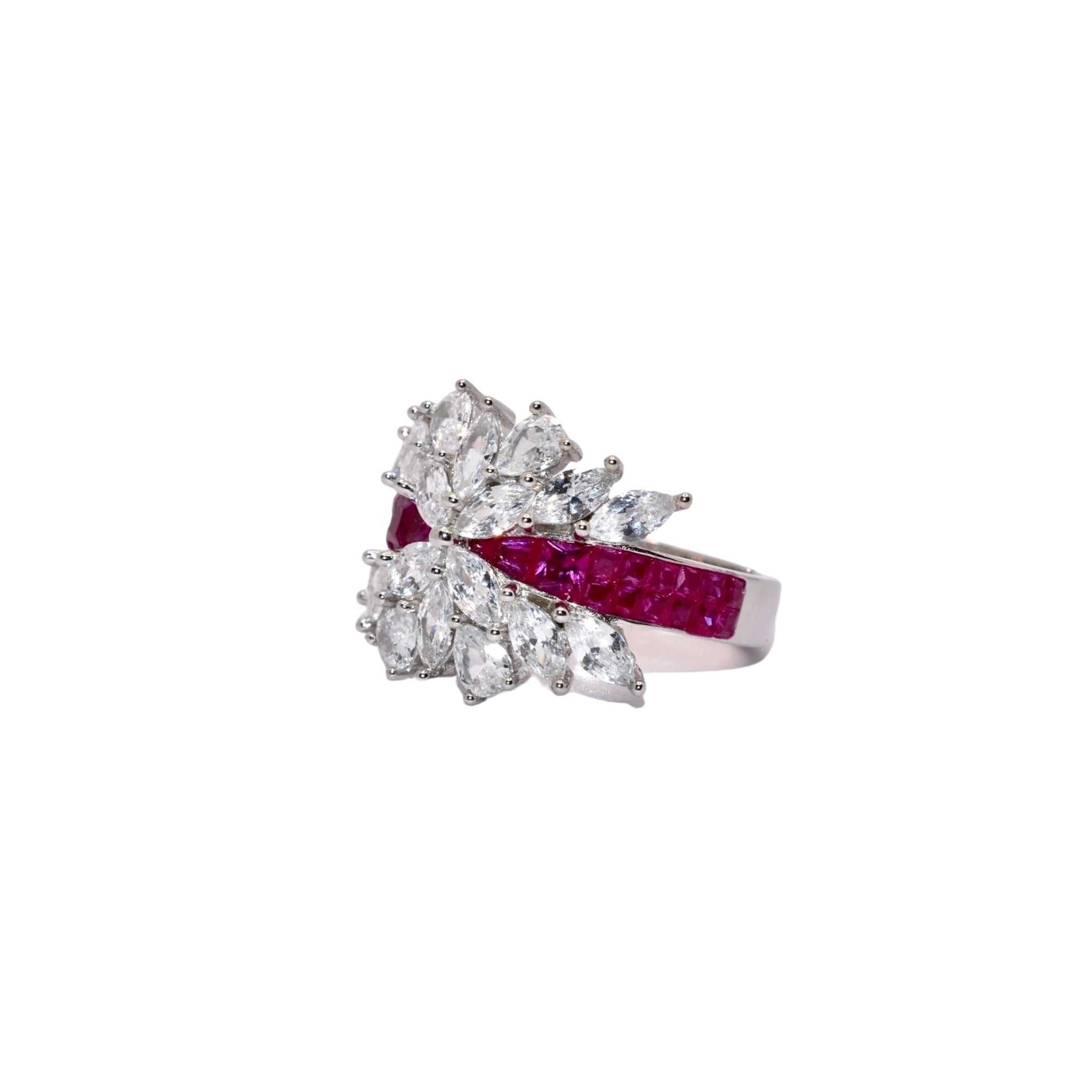 Ruby marquise Cocktail ring