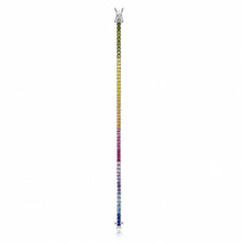 3mm Multi Coloured Solitaire Bracelet