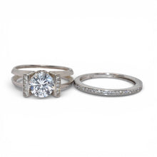 Dual Solitaire Set Ring