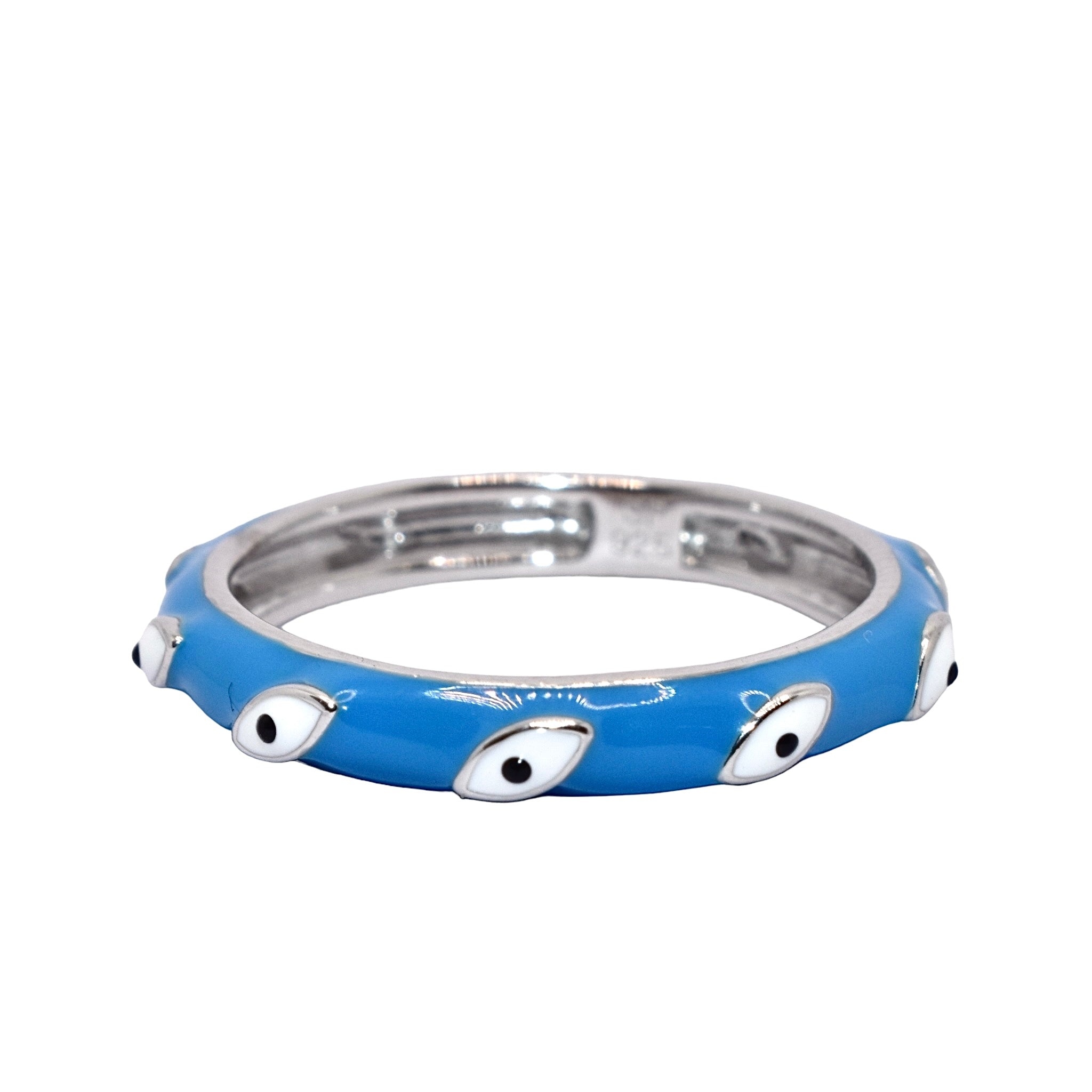 Evil Eye Enamel Ring