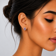 Bindi Ruby Coloured Studs