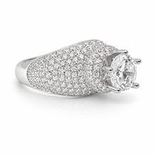 The Silver Spell Solitaire Cocktail Ring