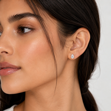 Pear Shape Studs