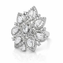 Pear Shaped Cocktail Ring