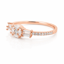 Rose Gold Minimalist Solitaire Ring