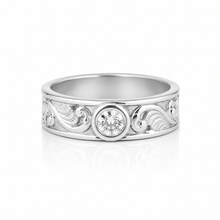 Men's Solitaire Band Ring