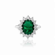Esme Emerald Oval Ring