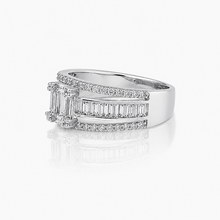 Emerald Cut Baguette Ring