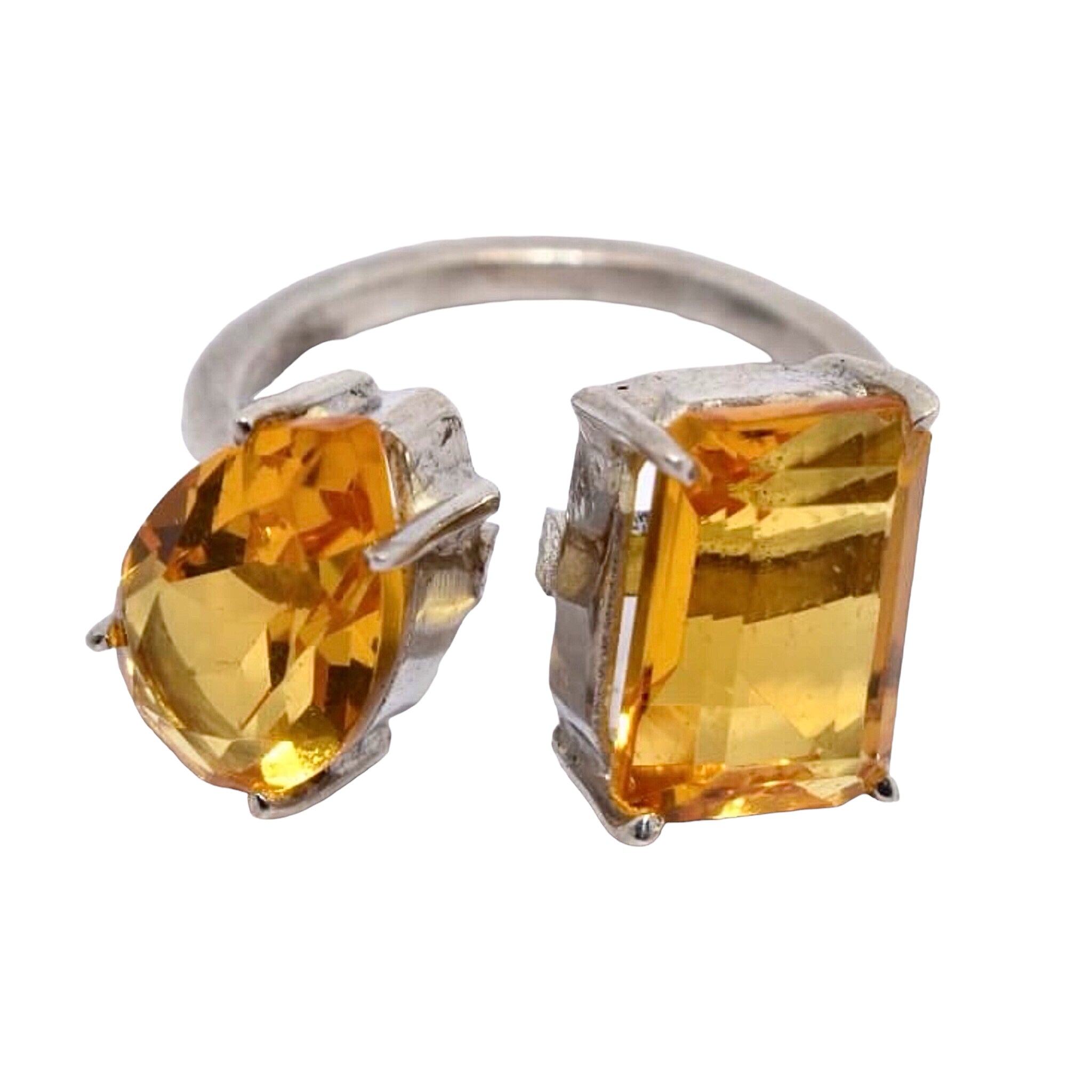 Kylie Ring In Yellow Sapphire Stone