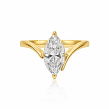 Giulia Gold Marquise Ring