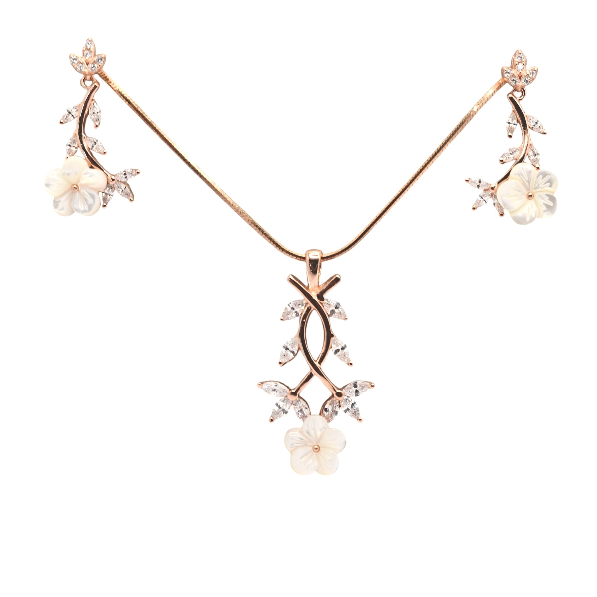 Flower shape chain Pendant