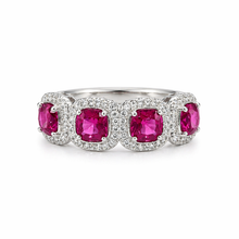 Lucia Ruby Band Ring