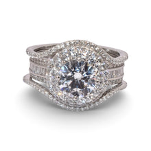 Solitaire Cocktail Set Ring