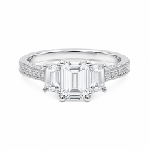 Emma Tri Stone Ring