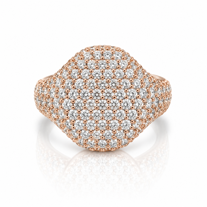 Rose Gold Solitaire Ring