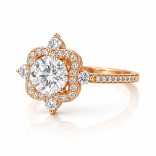 Rose Gold Solitaire Ring