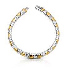 Dual Tone Men's Bracelet