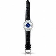 Sapphire Coloured Cushion Cut Bracelet