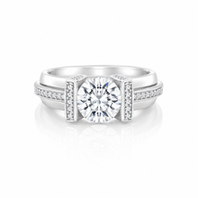 Dual Solitaire Set Ring