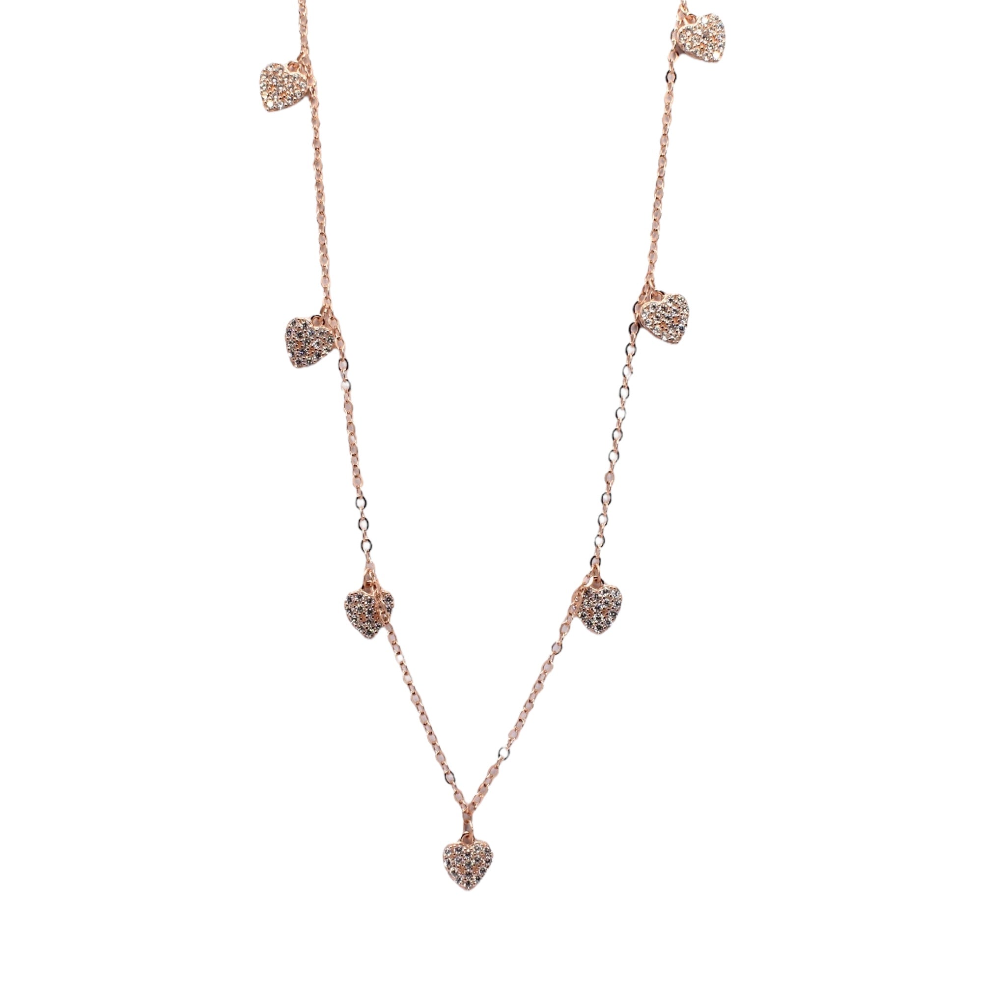 Heart Rose Gold Necklace