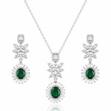Elite Flora Chain Pendant Set