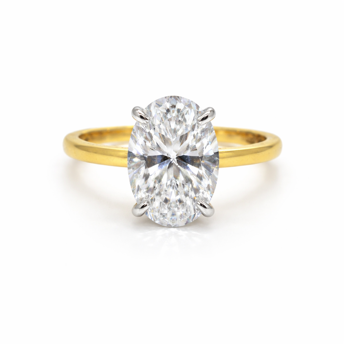 Hailey’s Oval Solitaire