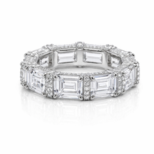 Emerald Cut Band Ring
