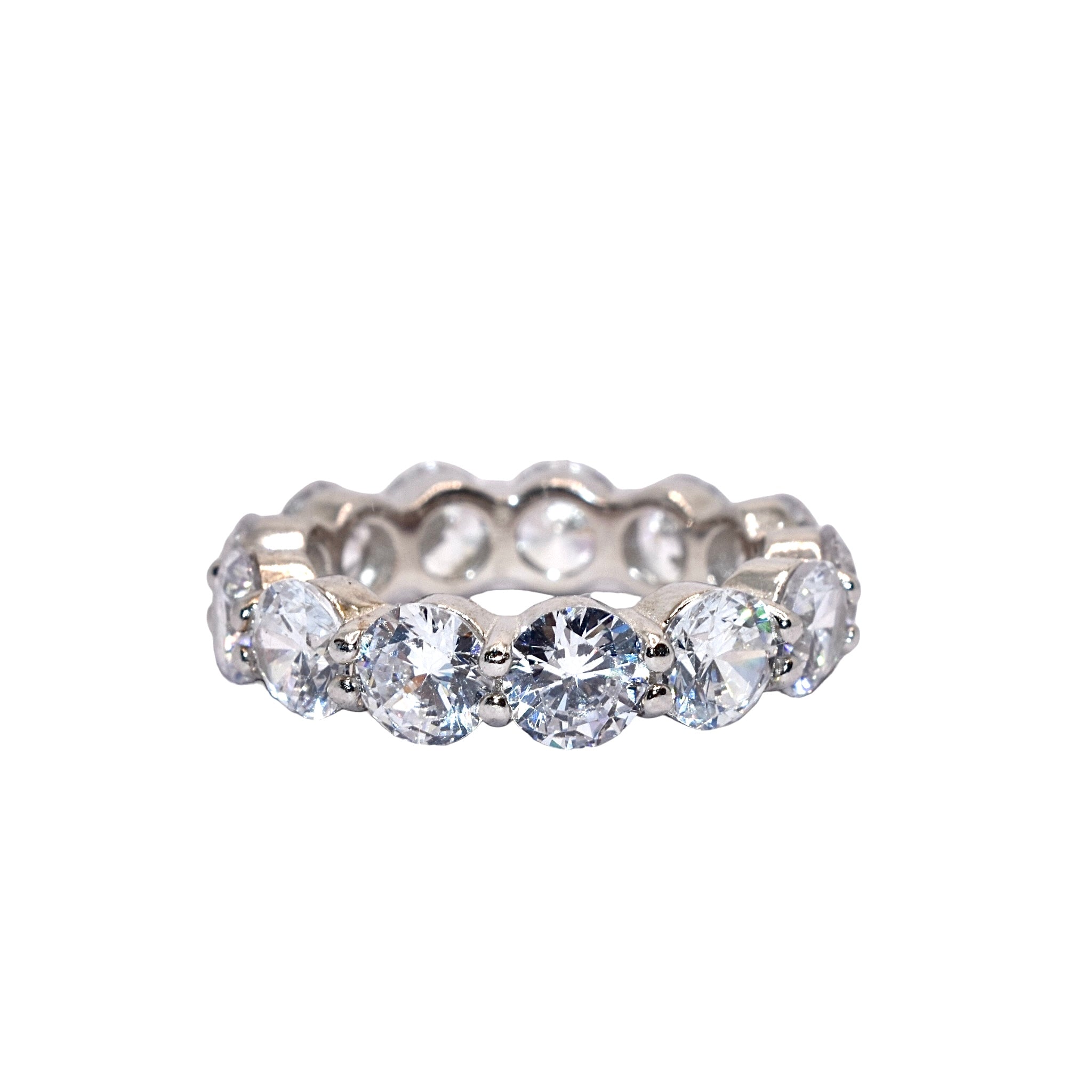 Solitaire Band Ring