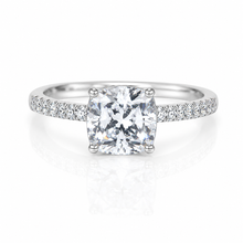 Ice Stone Cushion Cut Ring