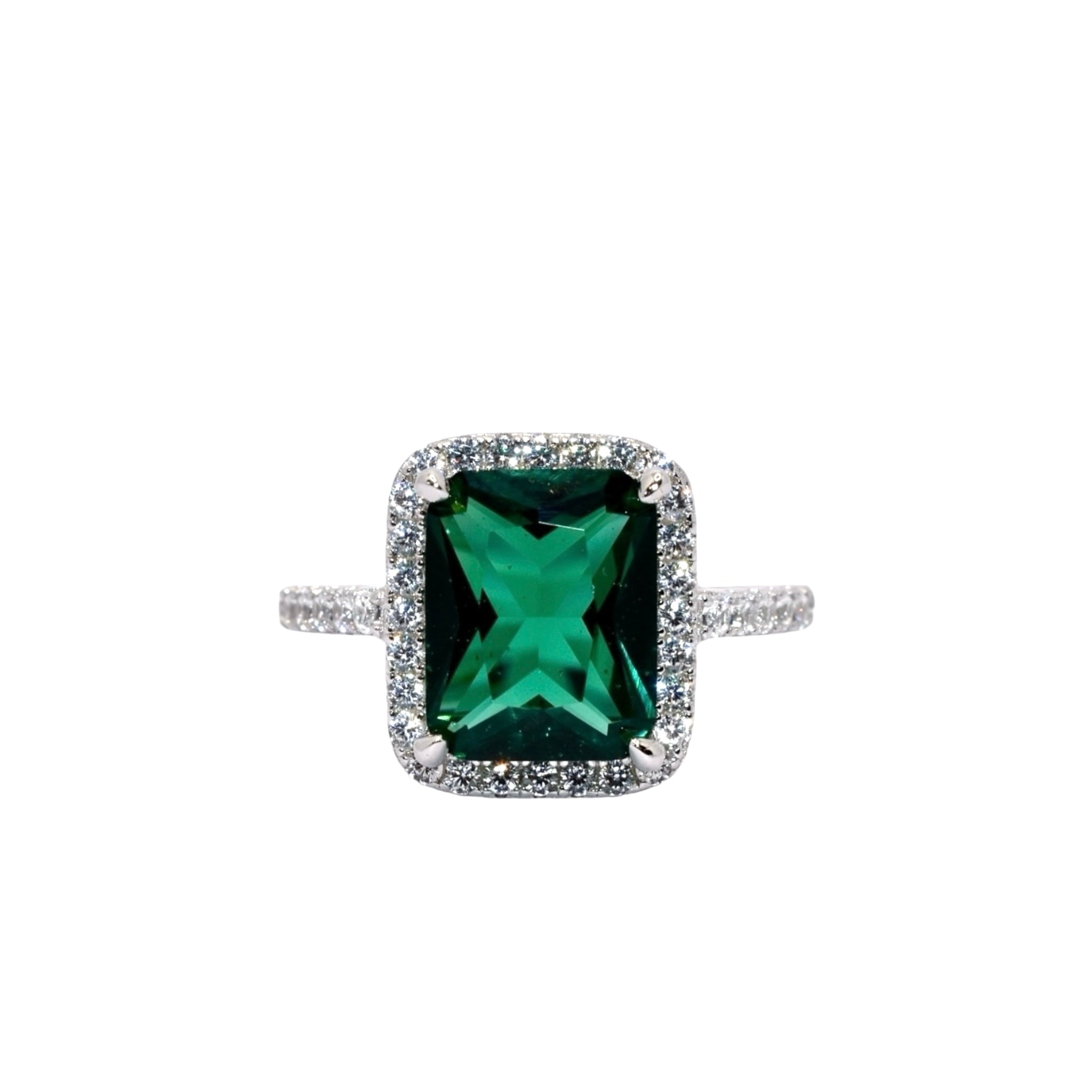 Emerald Coloured Ring