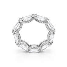 Emerald Cut Band Ring