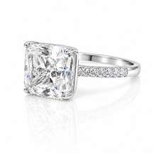 Ice Stone Cushion Cut Ring