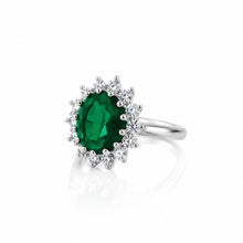 Esme Emerald Oval Ring