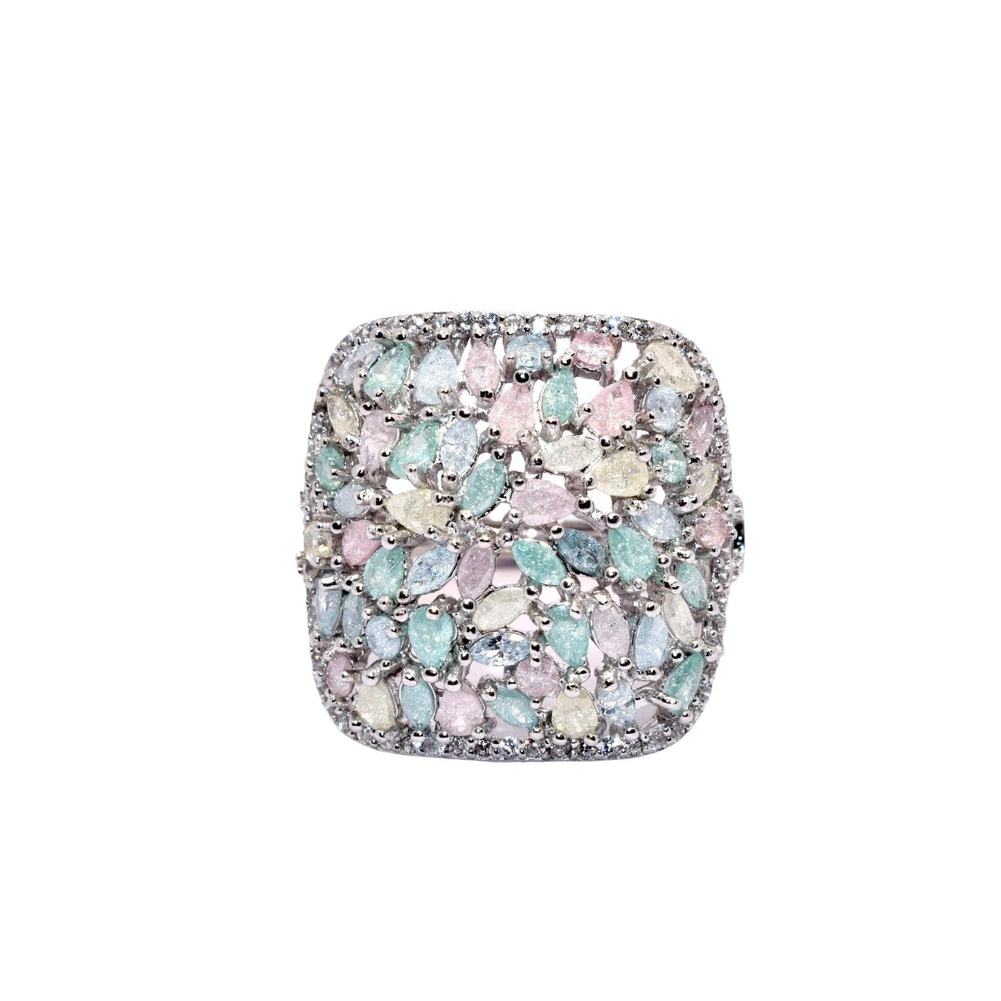 Adjustable Pastel Coloured Ring