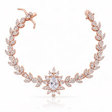 Rose Gold Pear Shape Bracelet