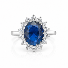 Diana Sapphire Oval Ring