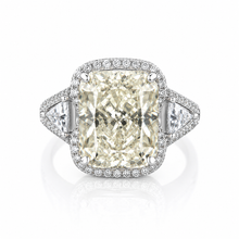 Ice Emerald Cut Ring