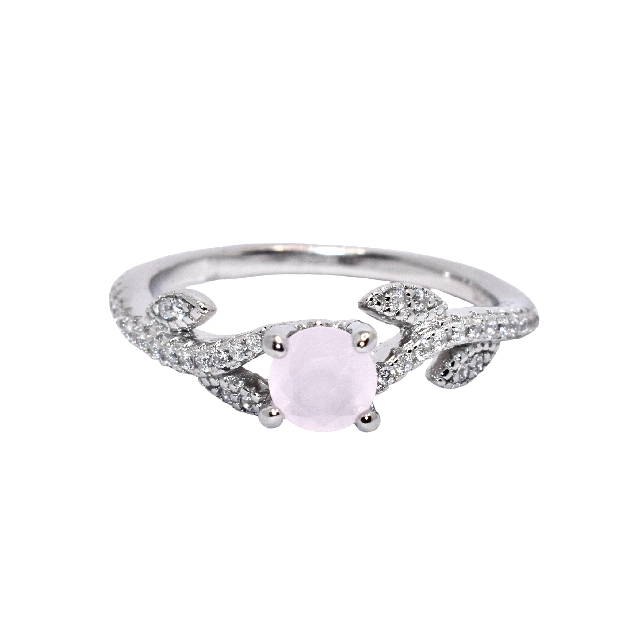 Pastel Coloured Solitaire Ring