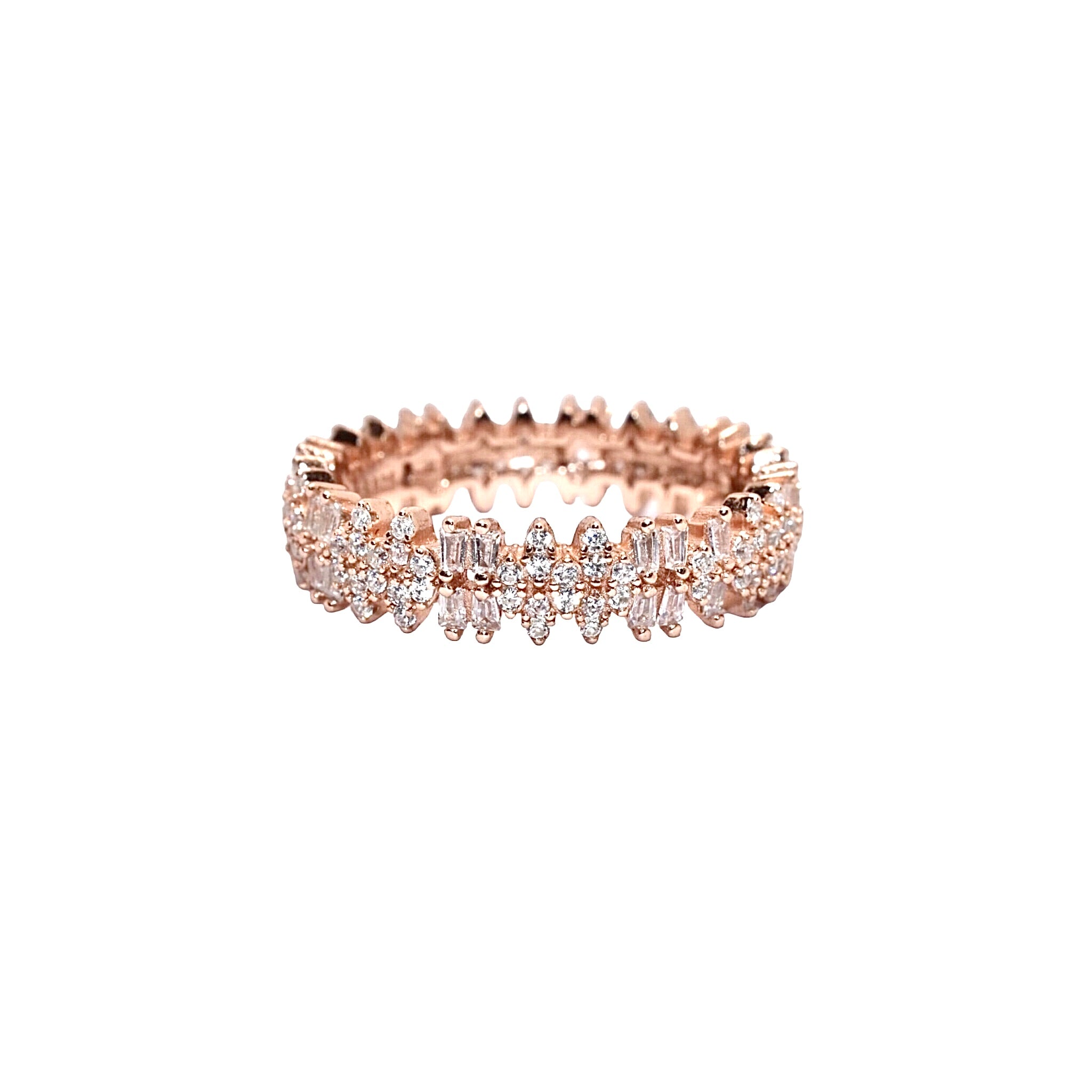 Rose Gold Full Band Ring