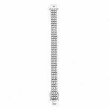 Triple Line Solitaire Bracelet