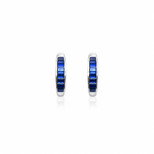 Charlotte Sapphire Coloured Studs