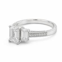 Emma Tri Stone Ring