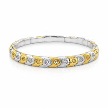 Dual Tone Men's Bracelet