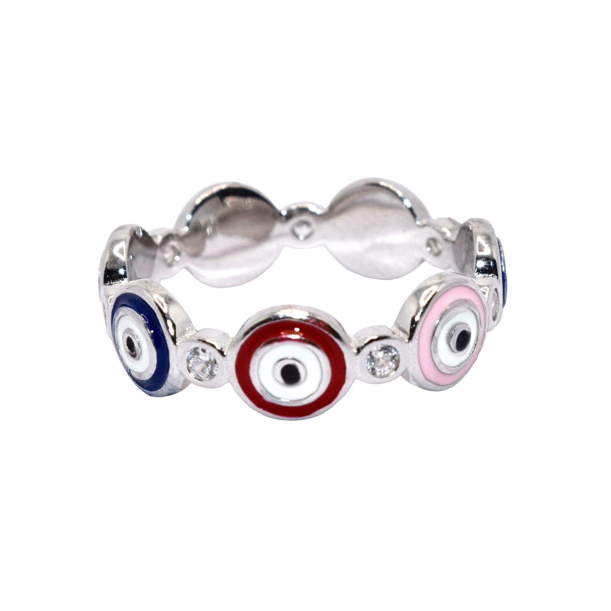 Evil Eye Band Ring