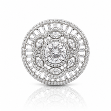 Flower Shape Cocktail Ring