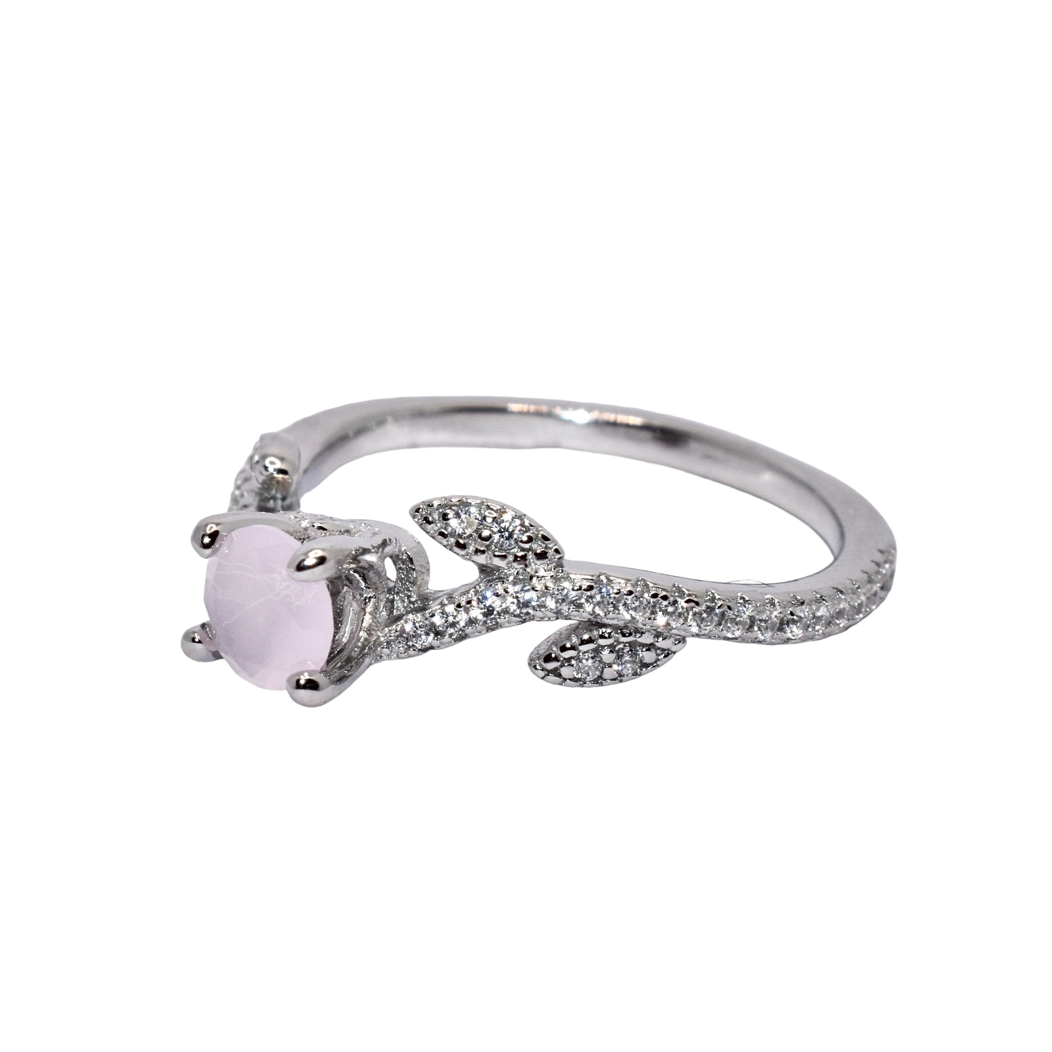 Pastel Coloured Solitaire Ring