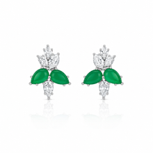 Dual Pear Shape Studs