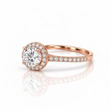 Rose Gold Solitaire Ring