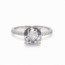 Ice Stone Cushion Cut Ring